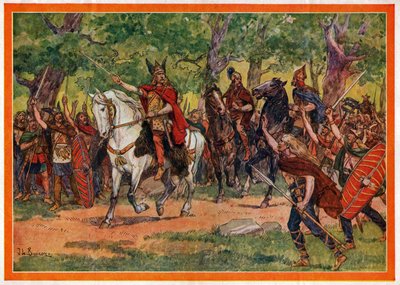 Vercingetorix door Unbekannter Künstler