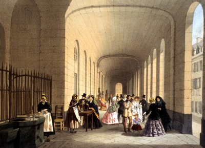 Vichy kuuroord, gravure, Frankrijk door Unbekannter Künstler