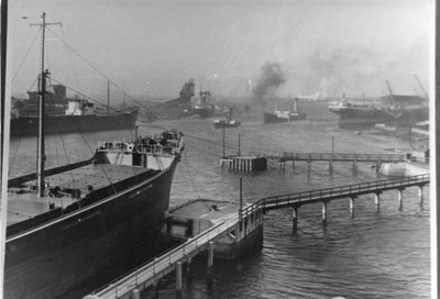 Uitzicht op Blyth Harbour door Unbekannt