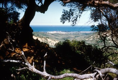 Uitzicht op de Middellandse Zee, Kabylia, Algerije door Unbekannter Künstler