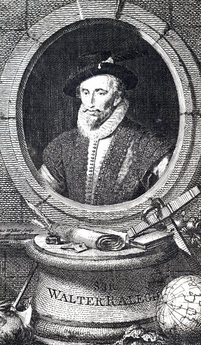 Walter Raleigh door Unbekannt