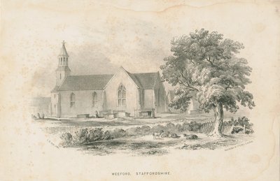 Weeford Kerk door Unbekannt