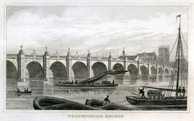 Westminster Bridge door Unbekannt