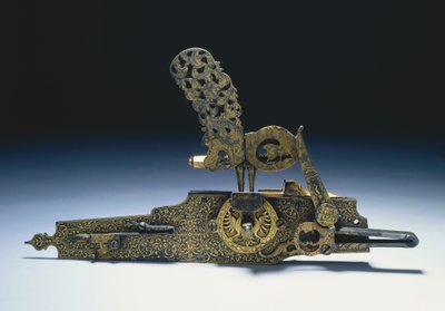 Radslot van een jachtgeweer, ca. 1660-1720 door Unbekannt