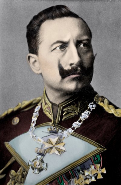 Wilhelm II, Duitse Keizer van 1888 - 1941 door Unbekannter Künstler