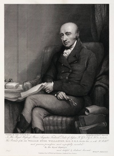 William Hyde Wollaston, Engelse chemicus en metallurg, ca. 1810s door Unbekannt