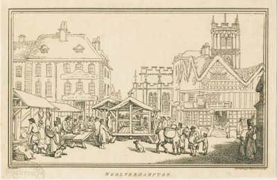 Wolverhampton - Marktplein door Unbekannt