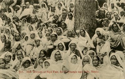 Vrouwen op de Sipi-beurs 