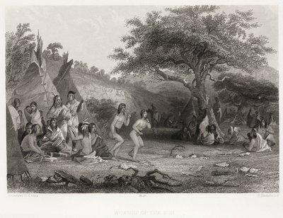 Aanbidding van de Zon, Noord-Amerika door Unbekannt
