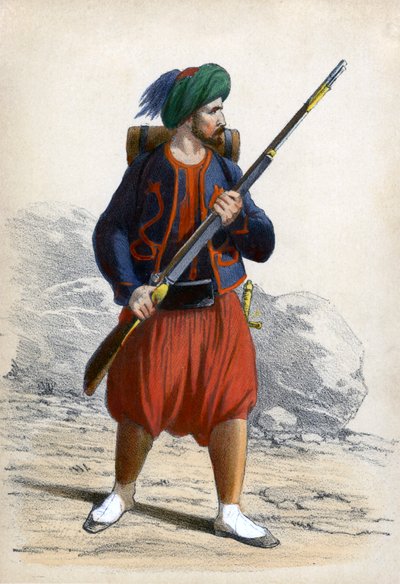Zouave door Unbekannter Künstler