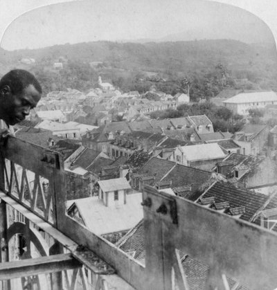 Fort-de-France, Martinique, 1902 door Underwood and Underwood