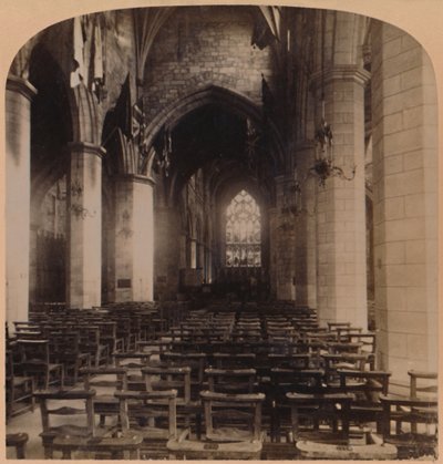 St. Giles Kathedraal, Edinburgh, Schotland, 1896 door Underwood and Underwood