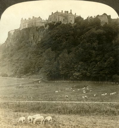 Stirling Castle, de zetel van oude koningen...Schotland, ca. 1900 door Underwood and Underwood