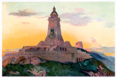Monument voor Kaiser Wilhelm I, 1897, 1900 door Unger