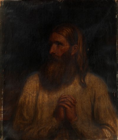 Portret van een man met baard door Unidentified (European)