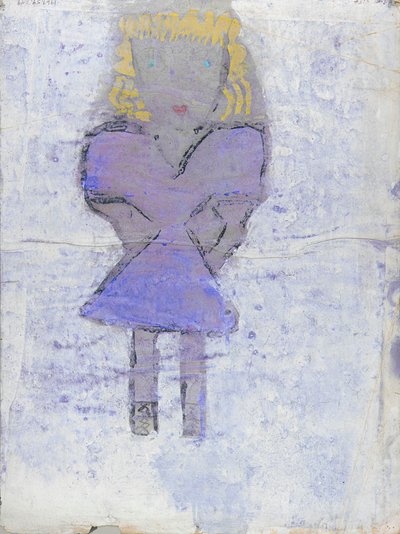 Meisje met Blond Haar door Unidentified