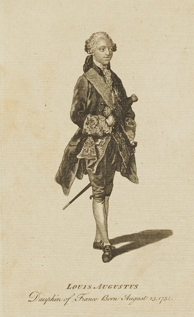 Louis Augustus, Dauphin de France door Unidentified
