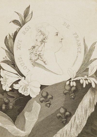 Lodewijk XVI, koning van Frankrijk door Unidentified
