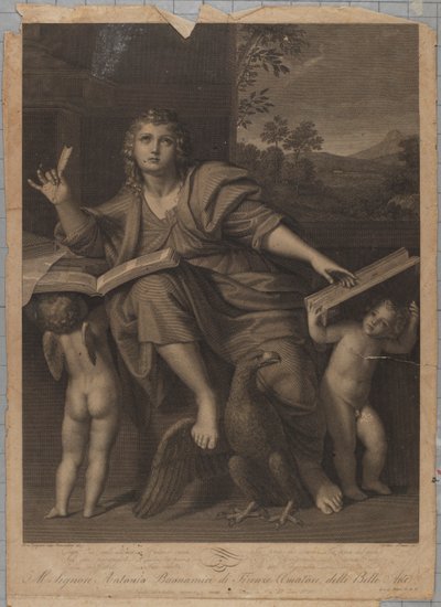 Johannes de Evangelist door Unidentified
