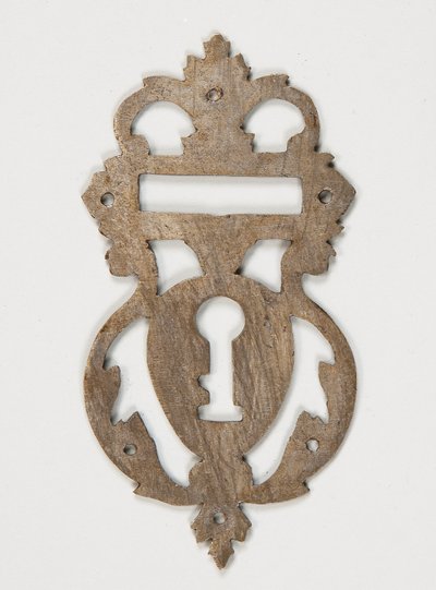 Sleutelgat Schild door Unidentified Maker