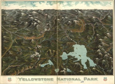 Nationaal Park Tentoonstelling, 1972 door Union Pacific Railroad Company
