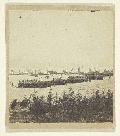 Een Dress Parade van de Zeventiende New York door Unknown