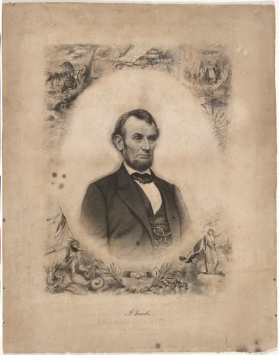 Abraham Lincoln door Unknown