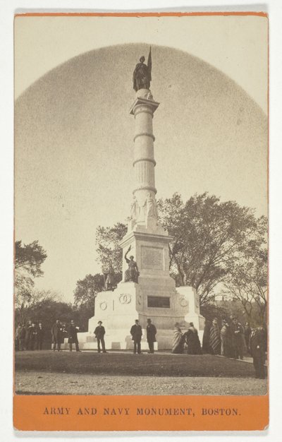 Leger- en marinemonument, Boston door Unknown