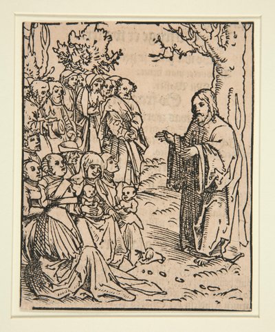 Christus Prediking door Unknown