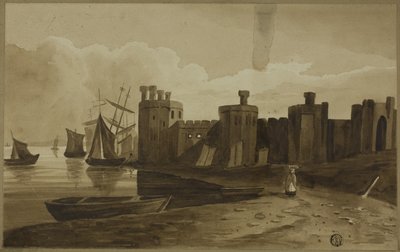 Kasteel van Carnarvon door Unknown