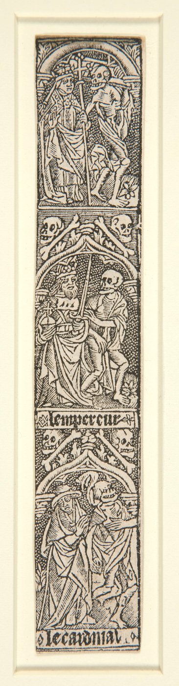 Dans van de Dood, rand van Getijdenboek door Unknown