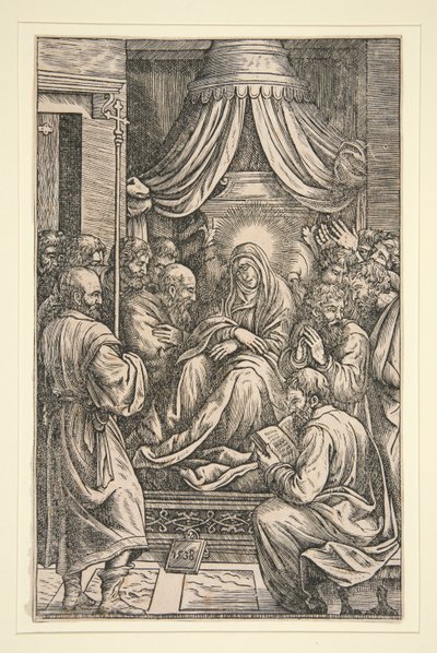 De Dood van de Maagd door Unknown