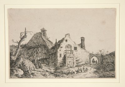 Boerenerf door Unknown