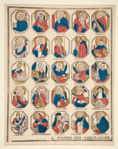 Heiligenfiguren door Unknown