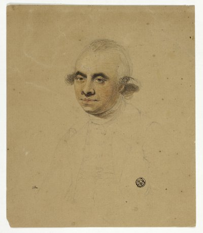 Halflang portret van man door Unknown