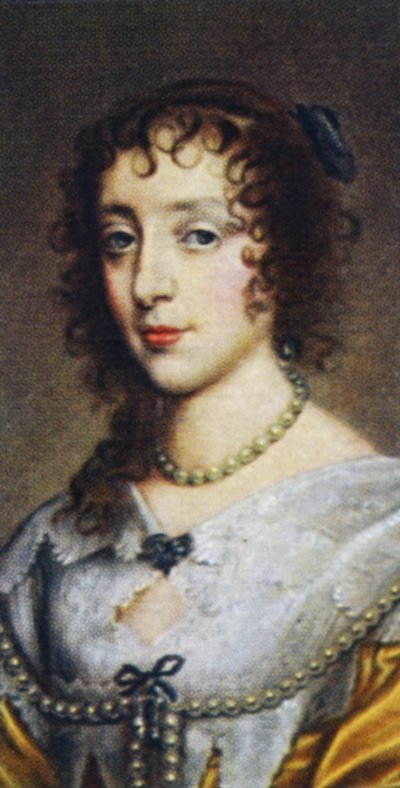 Henrietta Maria van Frankrijk door Unknown