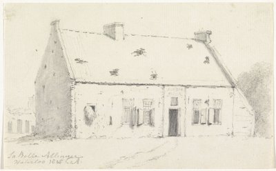 Huis La Belle Alliance door Unknown