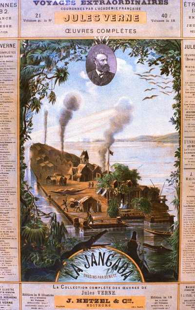 Loire Atlantique N* 191 - Nantes - Jules Verne Museum - Poster door Unknown