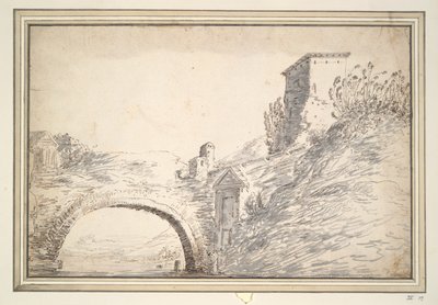 Oude Stenen Brug door Unknown