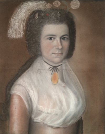 Olive Johnson (Mevrouw Reuben Willoby) (1767-1828) door Unknown