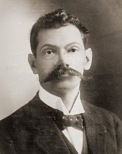 Portret van Dr. Francisco Bertrand Barahona ca. 1910 door Unknown