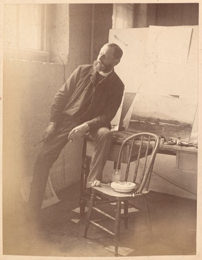 Portret van Frederick B. Schell, uit het album [Sydney, Australië] door Unknown