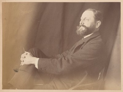 Portret van Frederick B. Schell, uit het album [Sydney, Australië] door Unknown