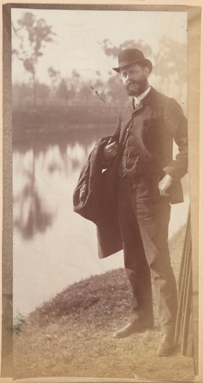 Portret van Frederick B. Schell, uit het album [Sydney, Australië] door Unknown