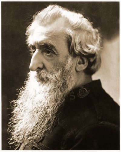Portret van William Booth, ca. 1908 door Unknown