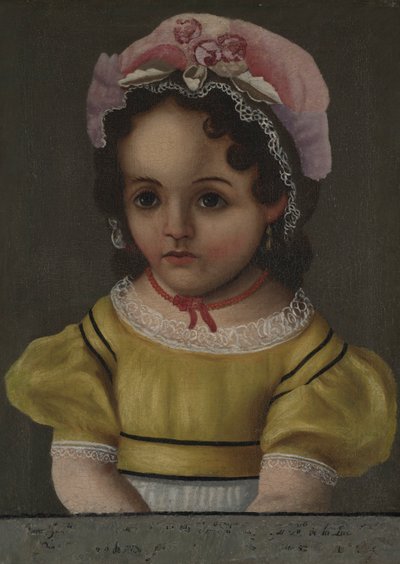 Portret van een kind door Unknown