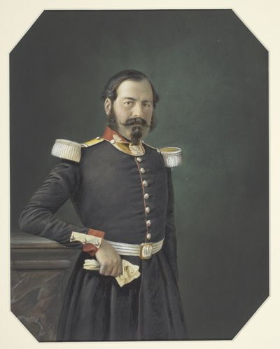Portret van een Franse militaire officier door Unknown