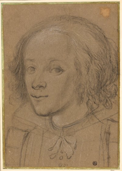 Portret van een Jonge Vrouw door Unknown