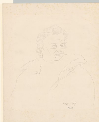 Portret van een man door Unknown