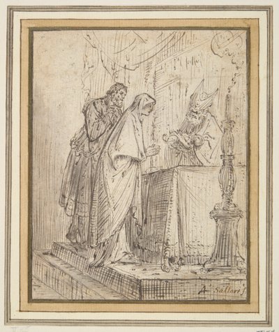 Presentatie in de Tempel door Unknown